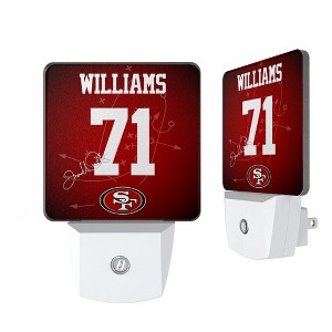NFL San Francisco 49ers Players Game Tactic Night Light 2-Pack - 1 of 4