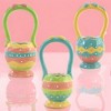 Johanna Parker 6.75 In Dottie Baskets Easter Polka Dots Spring Figurines - 2 of 4