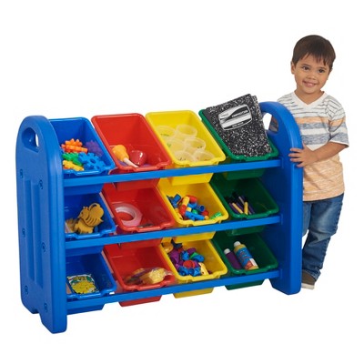 3 tier toy storage unit