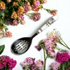 Portmeirion Botanic Garden Slotted Spoon, Kitchen Spoon for Cooking and Serving, Pansy Floral Design, Made from Stainless Steel with Porcelain Handle - 2 of 4