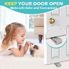 DOMETOUR 8 Pack Rubber Door Stoppers with Holder, Heavy Duty Wedge for Home, Office, Classroom – Works on Carpet, Concrete, Linoleum & Wood - 3 of 4