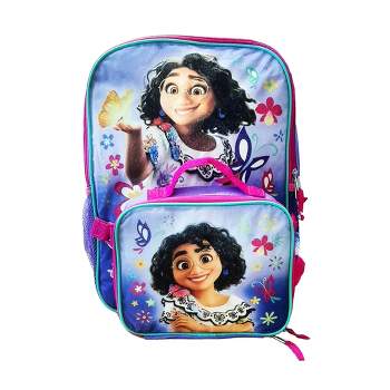Disney Encanto Mirabel 16 Inch Kids Backpack with Lunch Kit