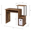 Racxily Antique Finish Computer Desk - 4 of 4