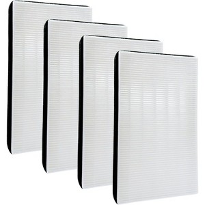 Nispira HEPA Replacement Filter Compatible with Filtrete F1 Air Purifier C01 T02 FAP-C01-F1, FAP-T02-F1, Compared to Part FAPF-F1-A F1. 4 Packs - 1 of 4