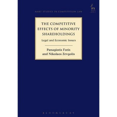 The Competitive Effects of Minority Shareholdings - (Hart Studies in Competition Law) by  Panagiotis Fotis & Nikolaos Zevgolis (Hardcover)