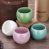 Unique Bargains Ceramic Thick Good Heat Preservation Translucent Surface Tea Bowl 1 Pc - 4 of 4