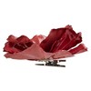 Northlight Shiny Poppy Flower Clip Christmas Ornament - 4.75" - Coral Pink - 2 of 3