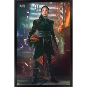 Trends International Star Wars: The Book of Boba Fett - Fennec Shand Framed Wall Poster Prints - 1 of 4