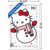 Trends International Hello Kitty: 17 Holiday - Build A Snowman Framed Wall Poster Prints - 3 of 4