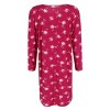 Elegant Emily Women's Floral Lace Long Sleeve Sleep Gown - 2 of 4