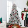 Best Choice Products Artificial Christmas Tree, Premium Pre-Lit Spruce Design, Dense Branches – White Spruce - 4 of 4