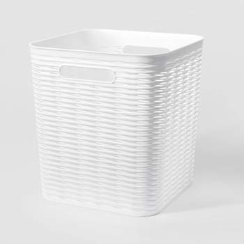 1.5bu Laundry Basket White - Brightroom™ : Target