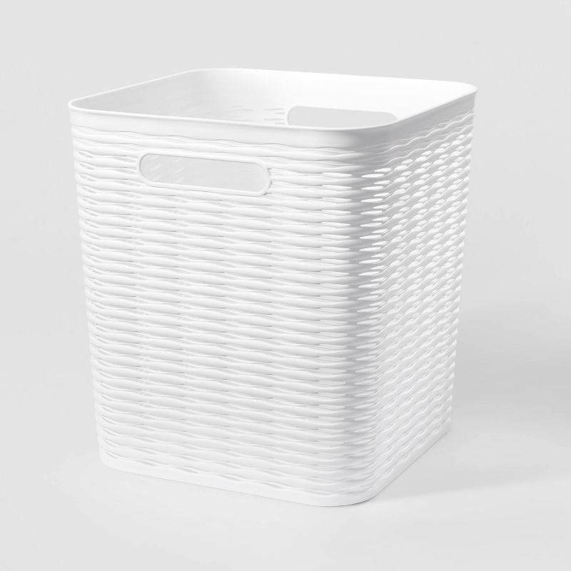 Wave 11" Cube Storage Bin - Brightroom™, 1 of 10