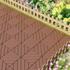 Dolonm 44-Pack 12"x12" Interlocking Deck Tiles – Waterproof Outdoor & Indoor Floor Tiles for Patio, Pool, Balcony – Easy Snap-Together Design - 3 of 4