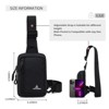 Generic Small Crossbody Bag Mini Sling Bag Travel Running Phone Daypack Shoulder Bags - 4 of 4