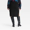 Women's Midi Sweater Pencil Skirt - Ava & Viv™ - image 2 of 3