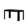 Plank+Beam Contour Dining Table, 60" Solid Wood Kitchen Table, Modern Round Table For 4, Wooden Rectangular Kitchen & Dining Table for Home - 2 of 4