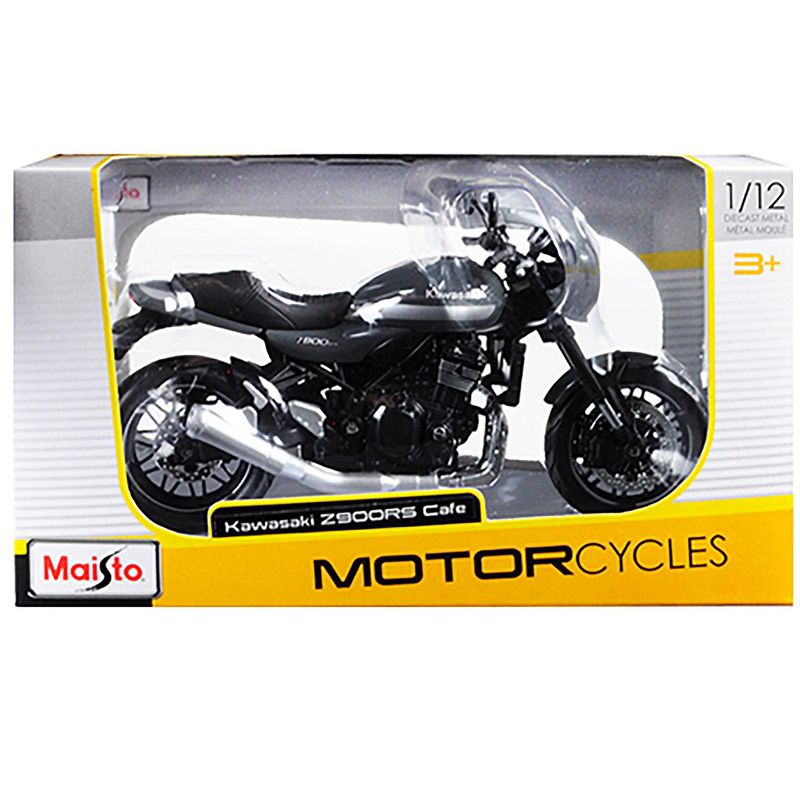 Kawasaki Z900RS Cafe Gray 1/12 Diecast Motorcycle Model by Maisto, 3 of 4