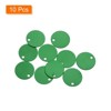 Unique Bargains Metal Wear Resistant Round Stamping Tags for Bracelet Dog Pet ID 10 Pcs - 3 of 4