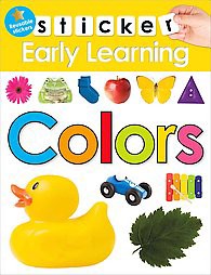 Sticker Early Learning: Colors - by  Roger Priddy (Paperback)