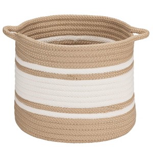 Colonial Mills Outland Basket, 16"x16"x16", Sand - 1 of 3