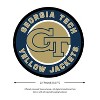 Evergreen Ultra-Thin Edgelight LED Wall Decor, Round, Georgia Tech University- 23 x 23 Inches Made In USA - 2 of 4