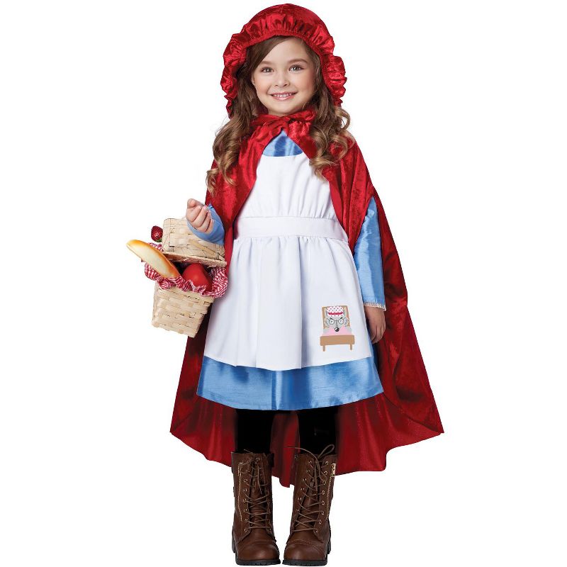 California Costumes Little Red Riding Hood Toddler Costume, 1 of 3