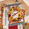 Briarwood Lane House Flag 40x28 For Outdoor Welcome Fall Wreath For Fall House Flag - 3 of 3