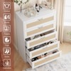 Wood Dresser Chest of Drawers - 3 of 4