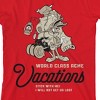 Looney Tunes World Class Acme Vacations Men's Red Graphic Tee - image 2 of 3