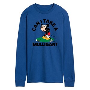Men's - Disney - Can I Take A Mulligan Long Sleeve Graphic T-Shirt - 1 of 4