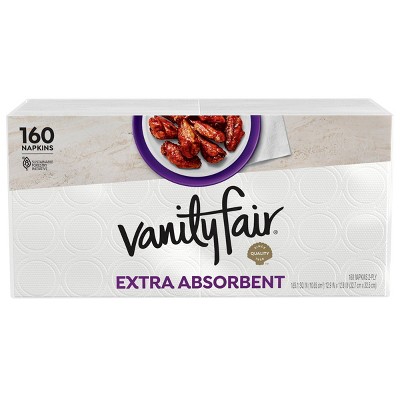 Vanity Fair Extra Absorbent Disposable Napkins