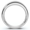 Pompeii3 Men's 5/8Ct Diamond 6-Stone Polished Wedding Ring Lab Created 10k Gold - 3 of 4