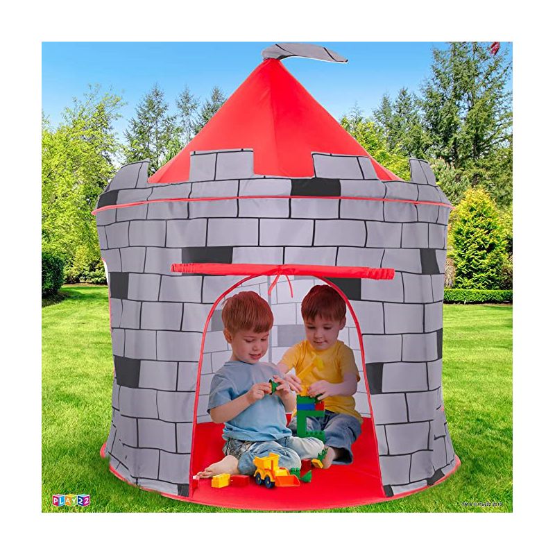 Kids Play Tent Knight Castle Portable Fordable Camper Tent for Outdoor and Indoor Use - Play22Usa, 5 of 8