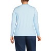 Lands' End Women's Relaxed Supima Cotton Long Sleeve Crew Neck T-Shirt - 2 of 4