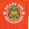 Men's - Garfield - Ready For Shenanigans Patrick's Day Short Sleeve Graphic T-Shirt - 2 of 4
