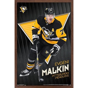 Trends International NHL Pittsburgh Penguins - Evgeni Malkin 19 Framed Wall Poster Prints - 1 of 4