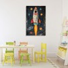 Stupell Industries Blast Off Rocketship Canvas Art - 3 of 4