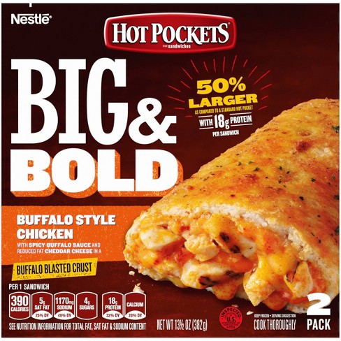 Hot Pocket Big Bold Buffalo Style Chicken 13 5oz Target
