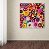 24" x 24" Tourbillons by Sylvie Demers - Trademark Fine Art: Vibrant Unframed Canvas - 3 of 4