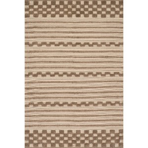 Carmeon Hamilton Nubi Bohemian Striped Hand Woven Rug - 1 of 4