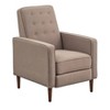 Arya Fabric Upholstered Press-Back Recliner - Buylateral - 2 of 4
