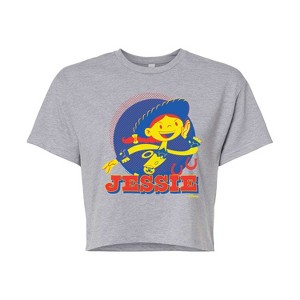Women's - Disney - Jessie Graphic Cropped Graphic T-Shirt - 1 of 4