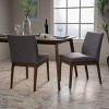 Ridstar 2 Piece Dining Chairs, Armless Chair For Dining Room-Gray - 3 of 4
