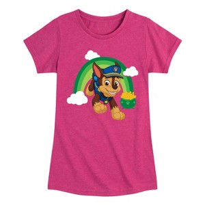 Girls' - Nickelodeon - Paw Patrol Fitted Short Sleeve Graphic T-Shirt - 1 of 4