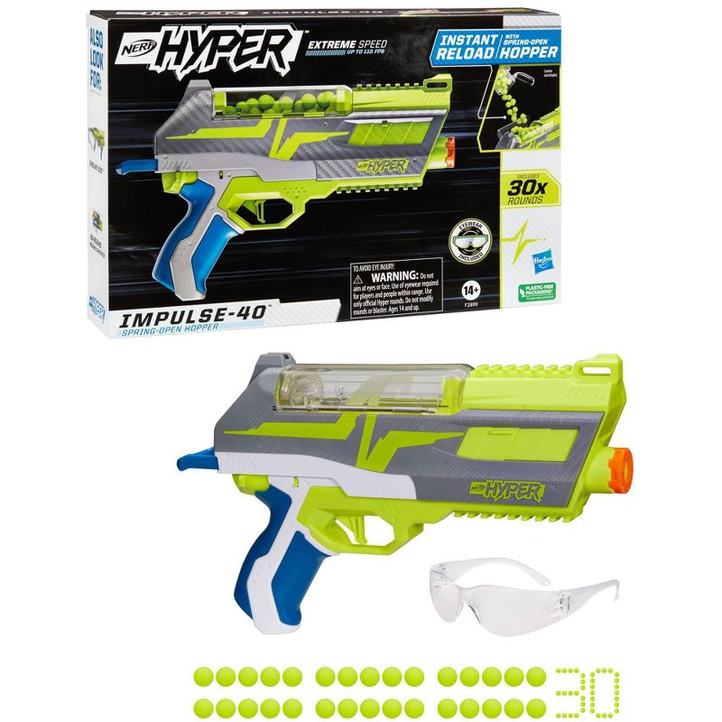NERF Hyper Impulse-40 Blaster, 4 of 10