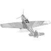 Model Kit Messerschmitt BF-109 Fighter Aircraft "German Luftwaffe" (Moderate Difficulty) Steel Model by Metal Earth - 2 of 4