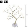 Perfect Holiday 60LED Tree Lights Bulbs, Battery Operated, Warm White - 4 of 4