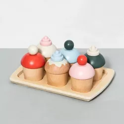 Wooden Toy Cupcake Set 19pc - Hearth & Hand™ with Magnolia