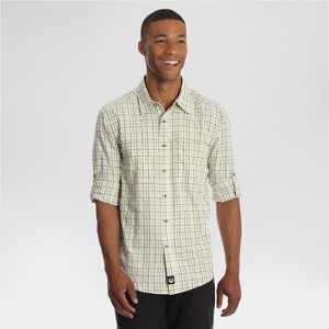 Wrangler Outdoor Long Sleeve Emmett Shirt - Otter Brown S, Men